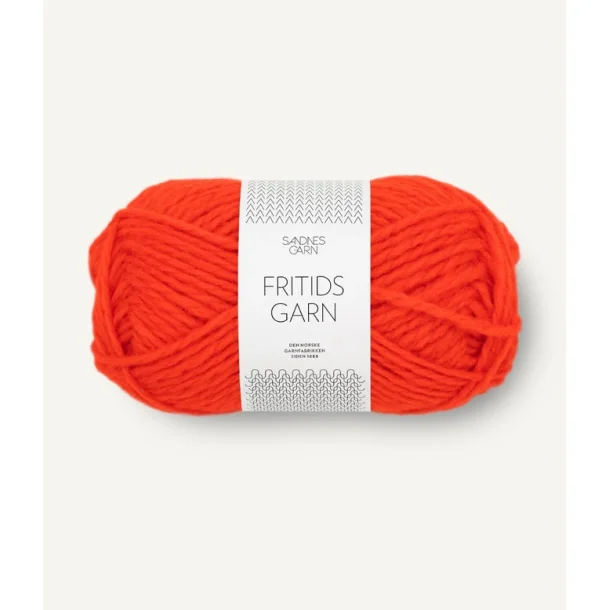 Sandnes - Fritidsgarn Fv. 3819 Spicy Orange