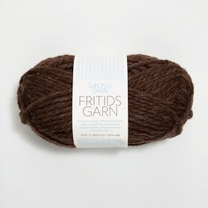 Sandnes - Fritidsgarn Fv. 4071 Mrk Brunmeleret