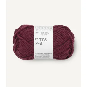 Sandnes - Fritidsgarn Fv. 4372 Dyb Burgunder.