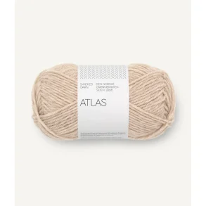 Sandnes - Atlas Fv. 3021 Lys Beige Meleret
