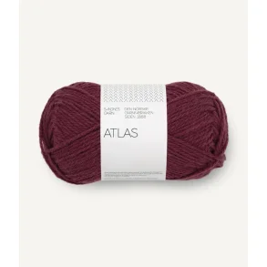 Sandnes - Atlas Fv. 4372 Burgundy.