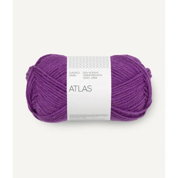 Sandnes - Atlas Fv. 5045 Plum. 