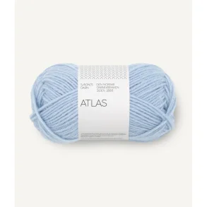 Sandnes - Atlas Fv. 5812 Brunnera Blue. 
