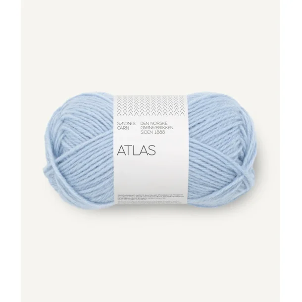 Sandnes - Atlas Fv. 5812 Brunnera Blue. 