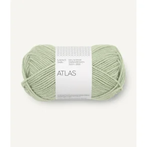 Sandnes - Atlas Fv. 8521 Dusty Light Green. 