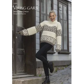 Retro i Viking Wool - Viking Garn Opskriftshfte 2331