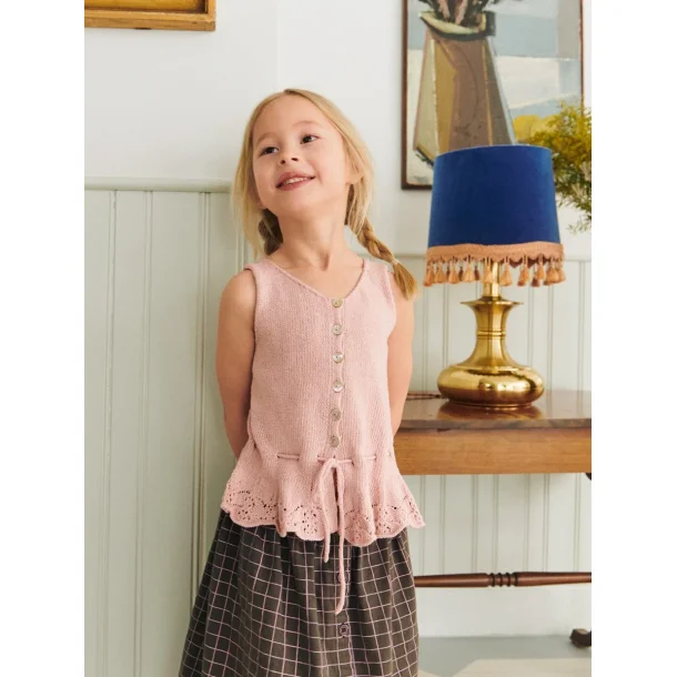 Enkeltopskrift / 2603 Sommerbarn &amp; Baby / Nr. 03 Adeline Top Junior