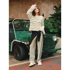 Enkeltopskrift / 2404 Nr 10 Sebrina Sweater