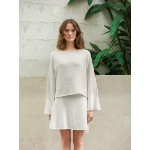 Enkeltopskrift / 2404 Nr 08 Milly Sweater & Skirt