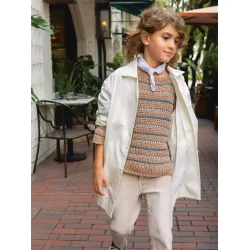 Enkeltopskrift / 2405 Nr 03 Sebbe Sweater Junior