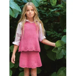 Enkeltopskrift / 2405 Nr 06 Augustine Singlet &amp; Skirt Junior