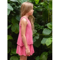 Enkeltopskrift / 2405 Nr 06 Augustine Singlet &amp; Skirt Junior