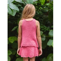 Enkeltopskrift / 2405 Nr 06 Augustine Singlet &amp; Skirt Junior