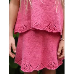 Enkeltopskrift / 2405 Nr 06 Augustine Singlet &amp; Skirt Junior