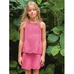 Enkeltopskrift / 2405 Nr 06 Augustine Singlet &amp; Skirt Junior