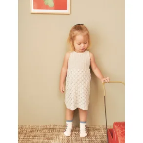 Enkeltopskrift / 2407 Sommerbaby / Nr. 3 - Lilja Dress baby