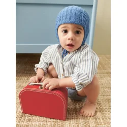 Enkeltopskrift / 2407 Sommerbaby / Nr. 5 - Lilja Singlet Baby 