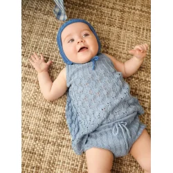 Enkeltopskrift / 2407 Sommerbaby / Nr. 5 - Lilja Singlet Baby 