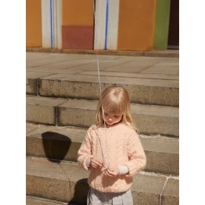 Enkeltopskrift / 2408 Mykt Til Barn / Nr. 01 Cornelia Sweater Junior