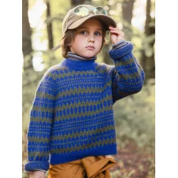 Enkeltopskrift / 2411 Norske Ikoner / Nr. 04 - Kleiva Barnegenser