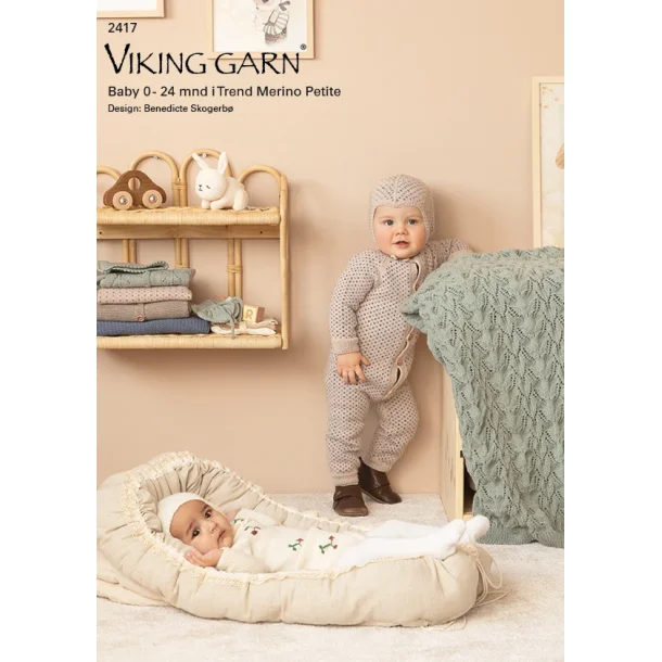 Viking Design - Opskriftshfte 2417 Baby 0-24 mnd