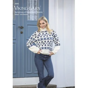 Viking Design - Opskriftshfte 2426 Symfonie Of Sweaters i Snorre