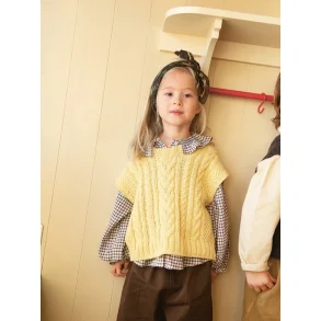 Enkeltopskrift / 2501 Mykt Til Barn / Nr. 04 - Cora SlipoverJunior