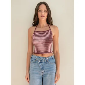 Enkeltopskrift / 2504 Sommerstrikk / Nr. 06 - West Wrap A&B. 