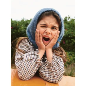 Enkeltopskrift / 2506 Mykt Til Barn / Nr. 03 Hugsy Hood Junior. 