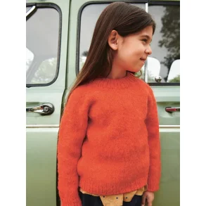 Enkeltopskrift / 2506 Mykt Til Barn / Nr. 06 Tiro Sweater Junior. 