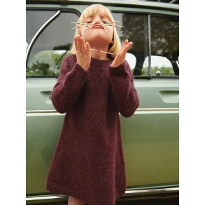 Enkeltopskrift / 2506 Mykt Til Barn / Nr. 08 Sweet Pea Dress Junior.