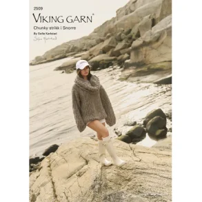 Viking Design - Opskriftshfte 2509 Chunky strikk i Snorre