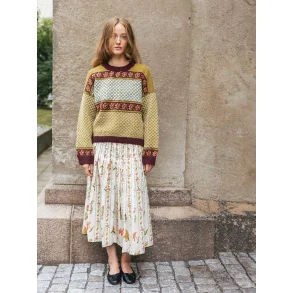  Enkeltopskrift / 2510 Norske ikoner voksen/ Nr. 01 A/B Blome