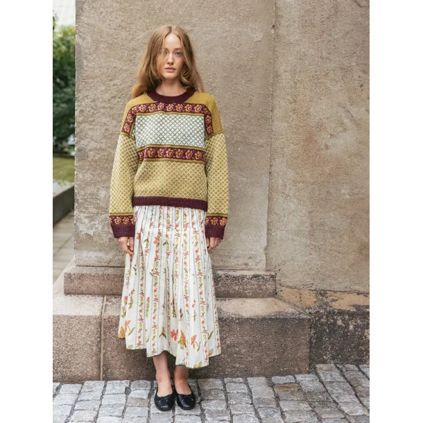  Enkeltopskrift / 2510 Norske ikoner voksen/ Nr. 01 A/B Blome