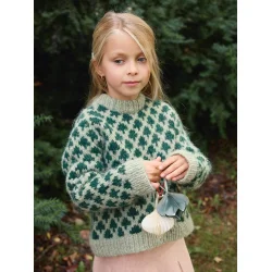 Enkeltopskrift / 2511 Christmas tree sweater  / Nr. 01 Junior