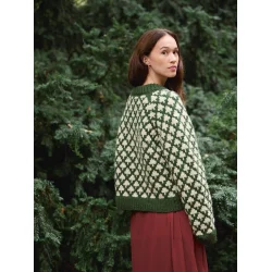 Enkeltopskrift / 2511 Christmas tree sweater / Nr. 02 Dame