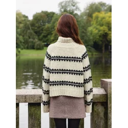 Enkeltopskrift / 2513 Atlas / Nr. 01 - Ridge Sweater