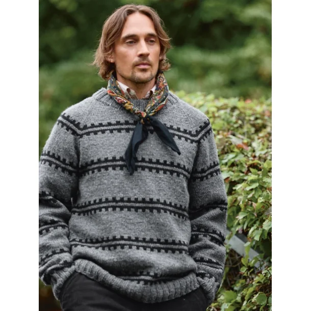 Enkeltopskrift / 2513 Atlas / Nr. 02 - RIDGE SWEATER MAN