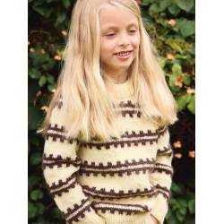 Enkeltopskrift / 2513 Atlas / Nr. 03  A/B - Ridge Sweater Junior