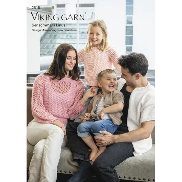 Viking Design - Opskriftshfte 2518 Sensommer i Linus