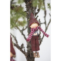 Nisse dreng stribet trklde hngende - Ib Laursen