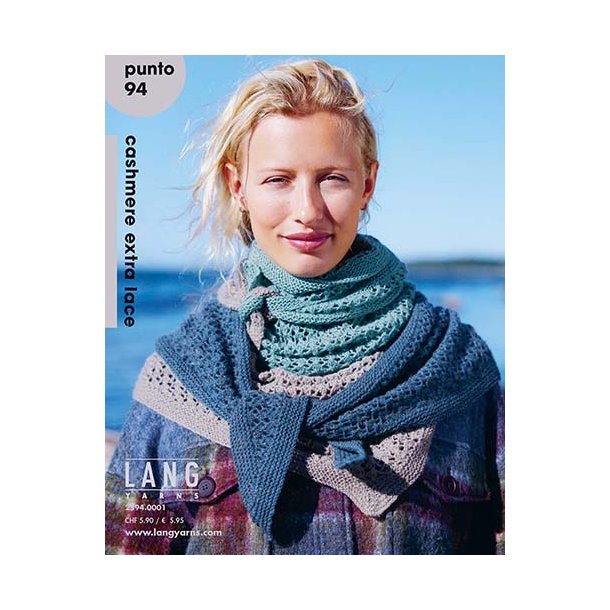 Lang Yarns - Punto 94 - Opskriftsh�fte i Cashmere Extra Fine
