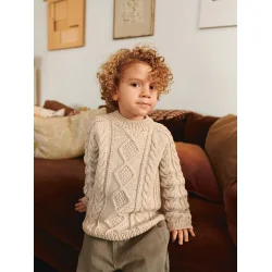 Enkeltopskrift / 2601 Mykt Til Barn / Nr. 01 - Nilo Sweater Junior