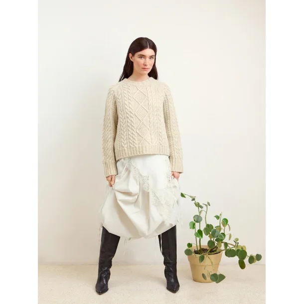 Enkeltopskrift / 2602 DIY / Nr. 08 Loom Sweater