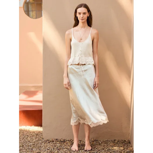 Enkeltopskrift / 2604 Sommerstrikk / Nr. 01 - Adeline Singlet