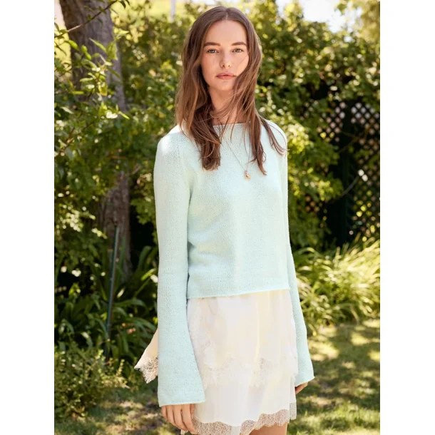 Enkeltopskrift / 2604 Sommerstrikk / Nr. 05 Lyra Sweater