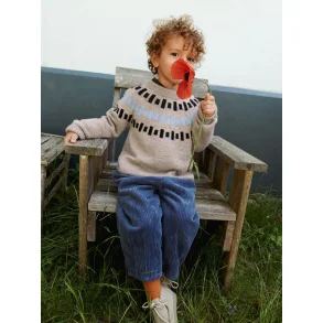 Enkeltopskrift / 2605 Mykt Til Barn / Nr. 04 - Cole Sweater Junior