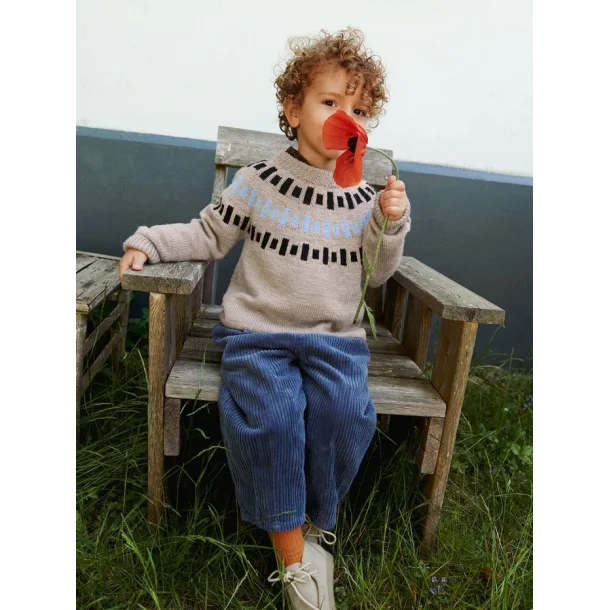 Enkeltopskrift / 2605 Mykt Til Barn / Nr. 04 - Cole Sweater Junior