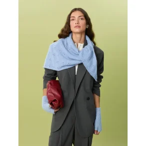 Enkeltopskrift / 2607 Cashmere / Nr. 03 Miu Pointelle Shawl