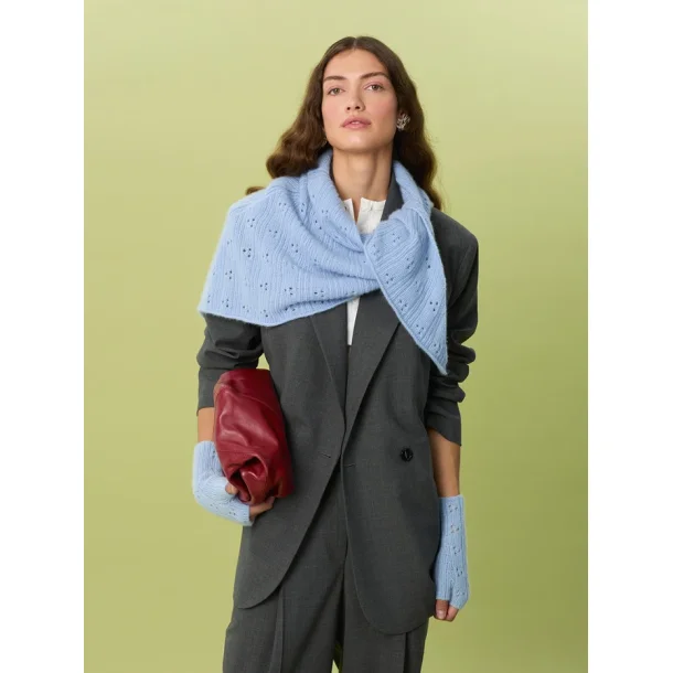 Enkeltopskrift / 2607 Cashmere / Nr. 03 Miu Pointelle Shawl